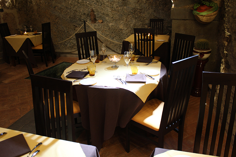 Ambrosia Ristorante a Cortona | la sala